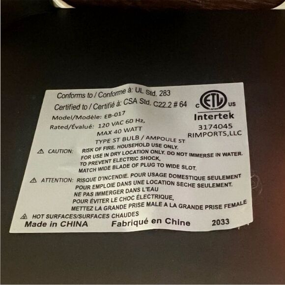 ScentSationals Anchorage Edison Electric Wax Warmer - Picture 7 of 11